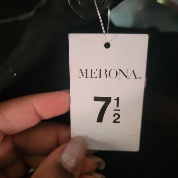 Merona size 7.5 black boots - Picture 4 of 4